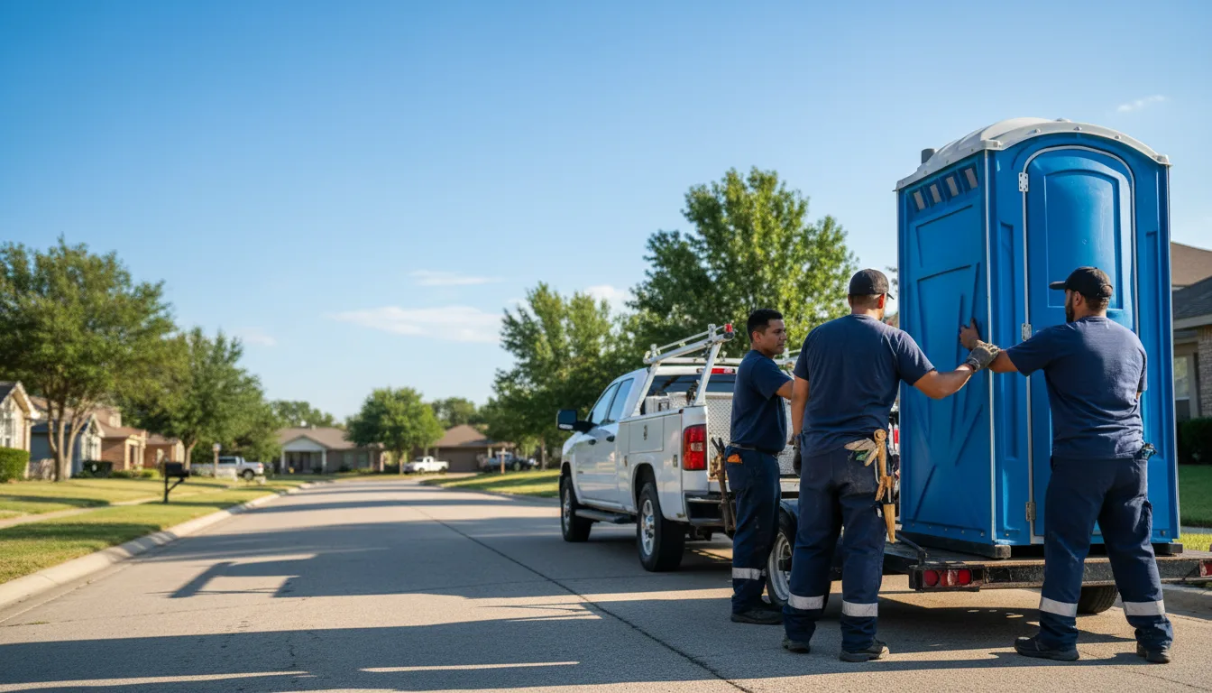 Portable Toilet Rental in Kirkwood, IL near me